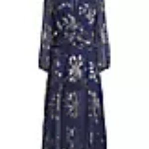 Lizette Dress Navy Small